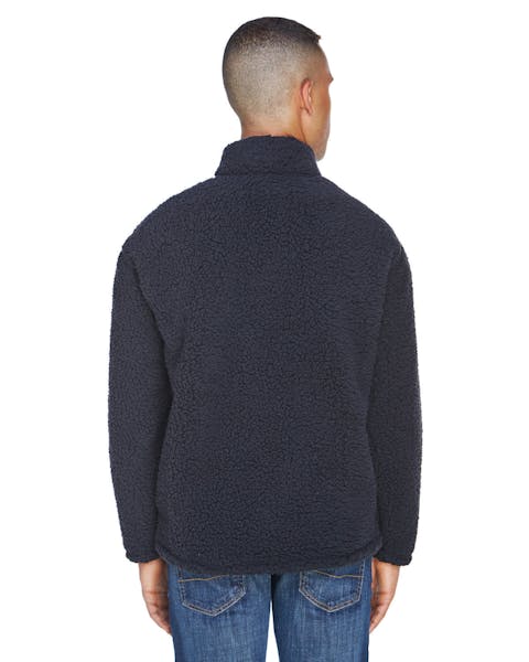 J America JA8454 Adult Epic Sherpa Quarter-Zip