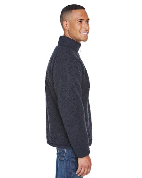 J America JA8454 Adult Epic Sherpa Quarter-Zip