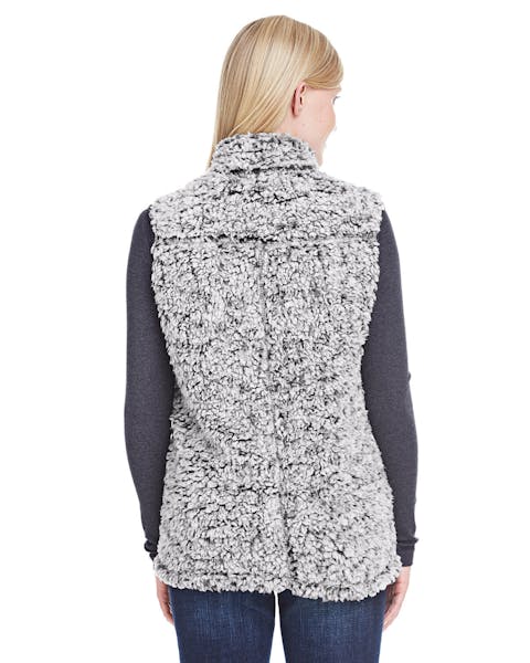 J America JA8456 Ladies' Epic Sherpa Vest