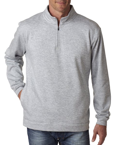 J America JA8614 Adult Cosmic Poly Fleece Quarter-Zip