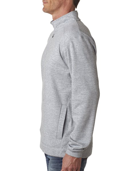 J America JA8614 Adult Cosmic Poly Fleece Quarter-Zip