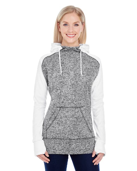 J America JA8618 Sudadera con capucha Cosmic Colorblock para mujer