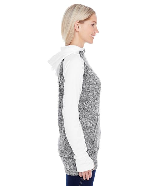 J America JA8618 Sudadera con capucha Cosmic Colorblock para mujer