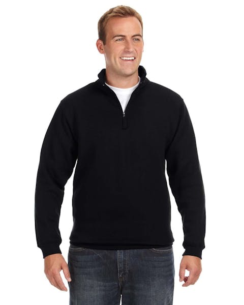 J America JA8634 Adult Heavyweight Fleece Quarter-Zip