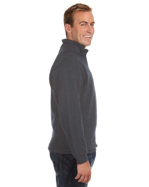 J America JA8634 Adult Heavyweight Fleece Quarter-Zip