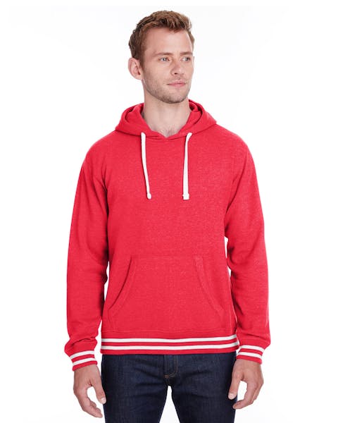 J America JA8649 Adult Relay Hooded Sweatshirt