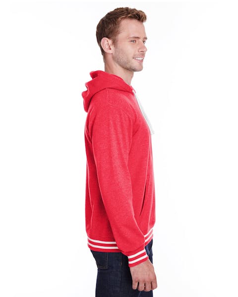 J America JA8649 Adult Relay Hooded Sweatshirt