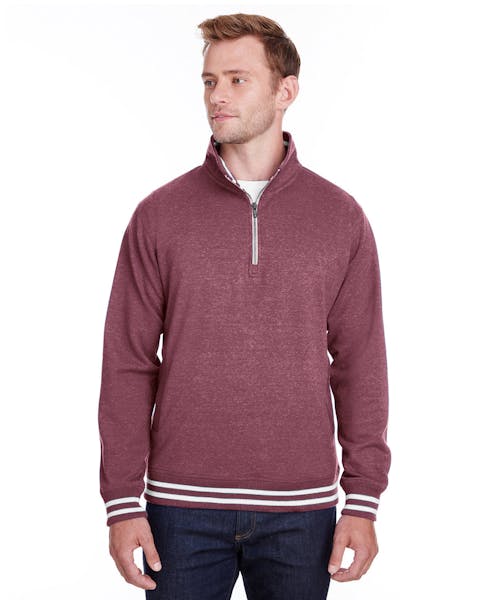 J America JA8650 Adult Relay Quarter-Zip