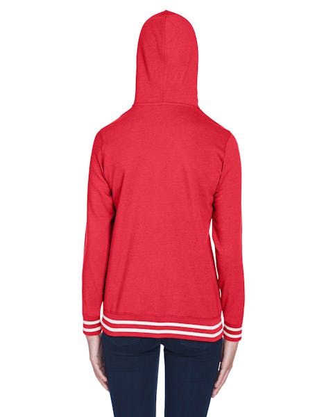 J America JA8651 Ladies' Relay Hooded Sweatshirt