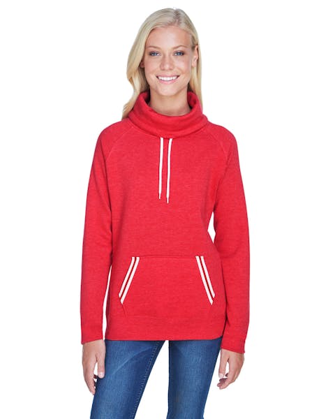 J America JA8653 Ladies' Relay Cowl Neck