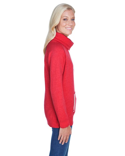 J America JA8653 Ladies' Relay Cowl Neck