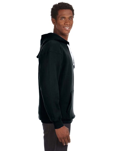 J America JA8830 Adult Sport Lace Hooded Sweatshirt