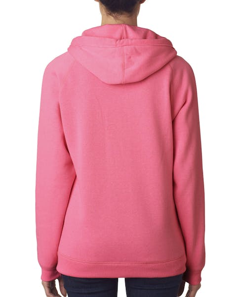 J America JA8836 Sudadera con capucha y cuello en V cepillado Sydney para mujer