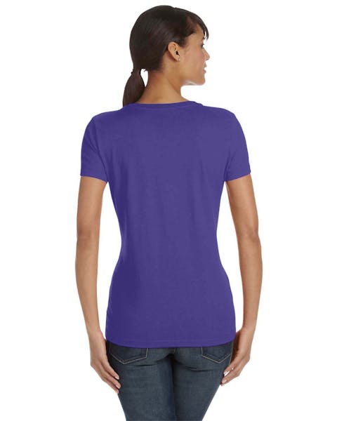 Fruit of the Loom L39VR Ladies' HD Cotton V-Neck T-Shirt