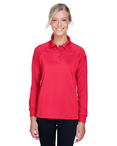 Harriton M211LW Ladies' Advantage Snag Protection Plus Long-Sleeve Tactical Polo