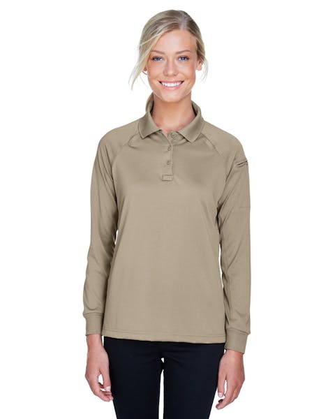 Harriton M211LW Ladies' Advantage Snag Protection Plus Long-Sleeve Tactical Polo