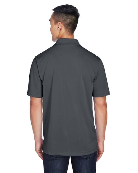 Harriton M345 Men's Advantage Snag Protection Plus IL Snap Placket Polo