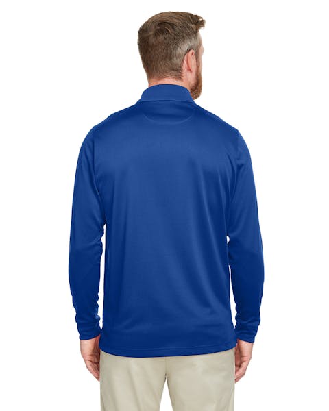 Harriton M348L Men's Advantage Snag Protection Plus IL Long Sleeve Polo