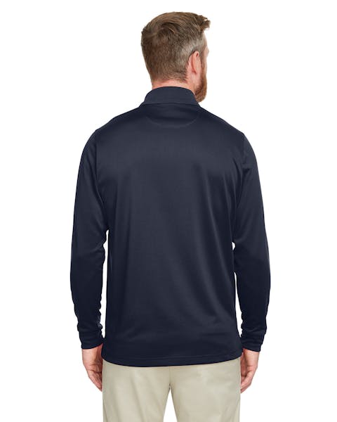 Harriton M348L Men's Advantage Snag Protection Plus IL Long Sleeve Polo