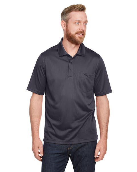 Harriton M348P Advantage Snag Protection Plus IL Pocket Polo para hombre