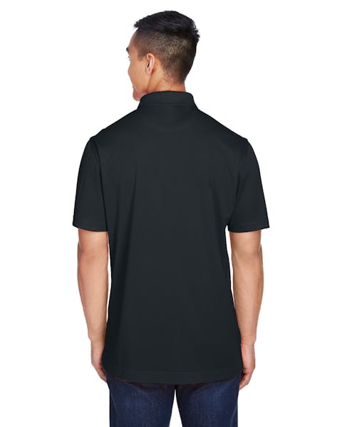 Harriton M353 Men's Double Mesh Polo