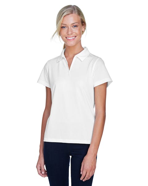 Harriton M353W Ladies' Double Mesh Polo