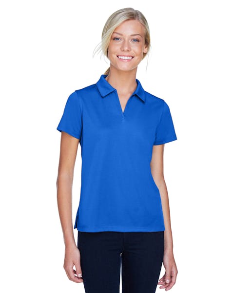 Harriton M353W Ladies' Double Mesh Polo