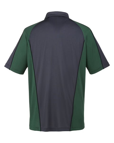 Harriton M385 Men's Advantage Snag Protection Plus IL Colorblock Polo