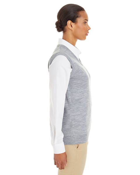 Harriton M415W Ladies' Pilbloc V-Neck Sweater Vest