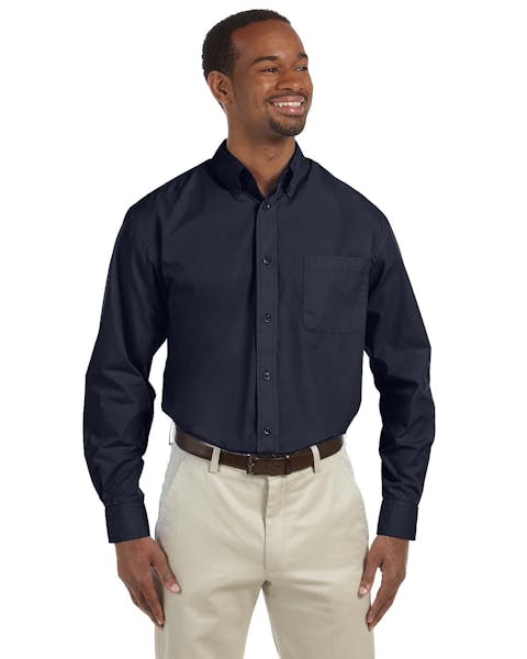 Harriton M510 Men's 3.1 oz. Essential Poplin