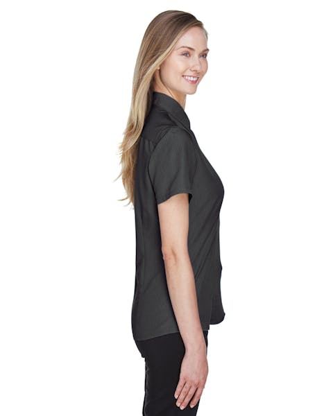 Harriton M560W - Camiseta de campamento texturizada para mujer Barbados