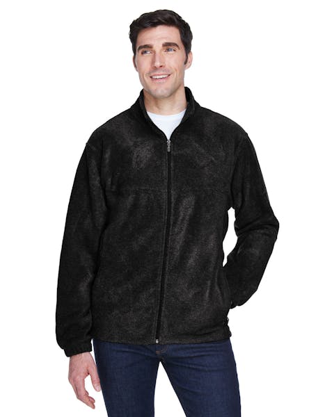 Harriton M990 Men's 8 oz. Full-Zip Fleece