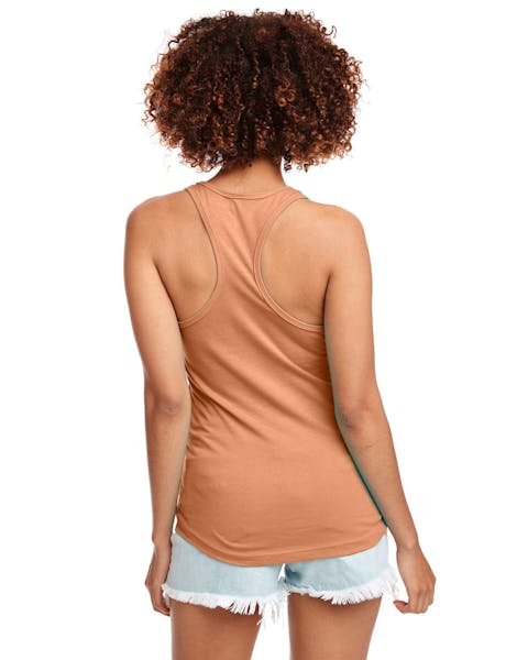 Next Level N1533 Camiseta sin mangas Racerback ideal para mujer