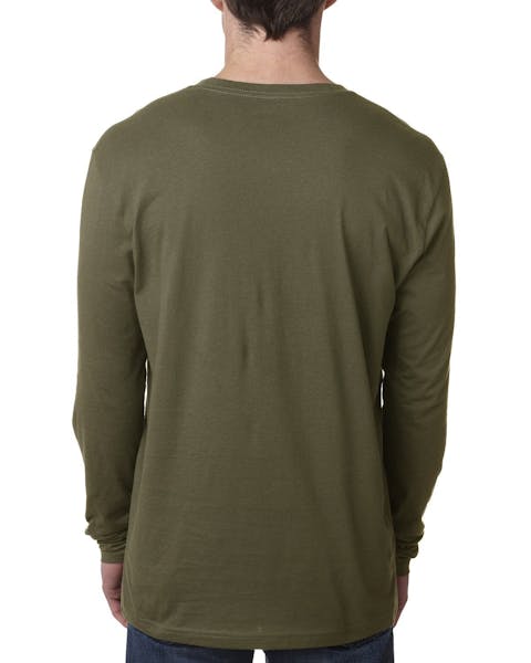 Next Level N3601 Men's Cotton Long-Sleeve Crew