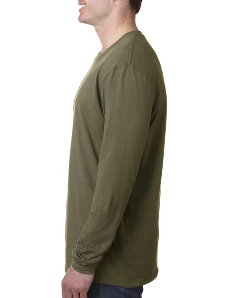 Next Level N3601 Men's Cotton Long-Sleeve Crew