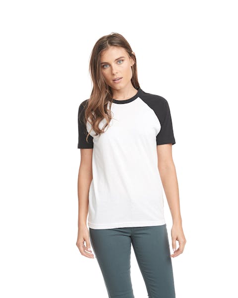 Next Level N3650 Unisex Raglan Short-Sleeve T-Shirt