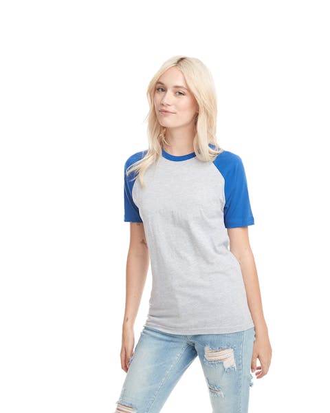 Next Level N3650 Unisex Raglan Short-Sleeve T-Shirt