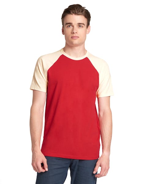 Next Level N3650 Unisex Raglan Short-Sleeve T-Shirt