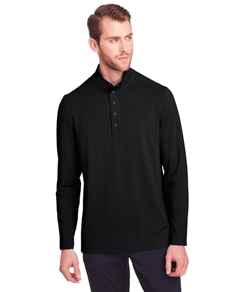 North End NE400 Jaq Snap-Up Stretch Performance Pullover para hombre