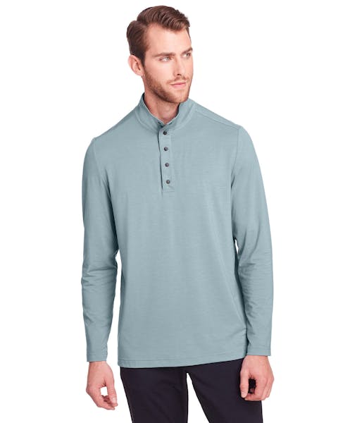 North End NE400 Jaq Snap-Up Stretch Performance Pullover para hombre