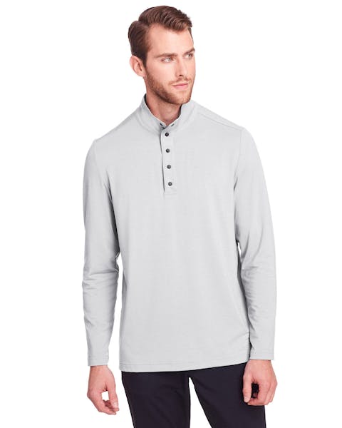 North End NE400 Jaq Snap-Up Stretch Performance Pullover para hombre