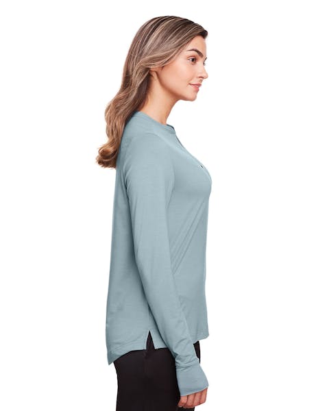 North End NE400W Ladies' Jaq Snap-Up Stretch Performance Pullover