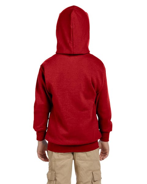 Hanes P473 Youth EcoSmart 50/50 Pullover Hooded Sweatshirt