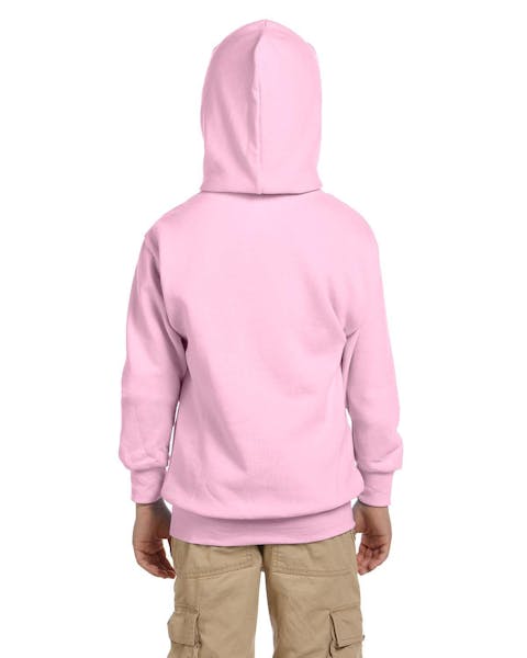 Hanes P473 Youth EcoSmart 50/50 Pullover Hooded Sweatshirt