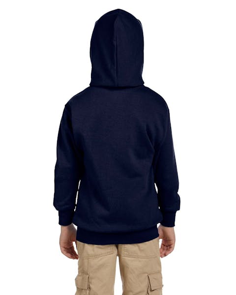 Hanes P473 Youth EcoSmart 50/50 Pullover Hooded Sweatshirt