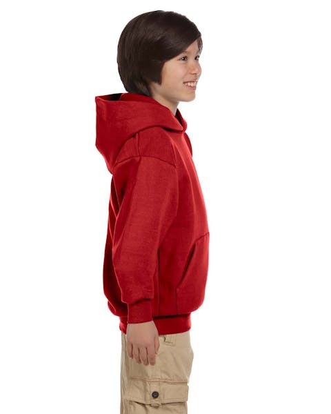 Hanes P473 Youth EcoSmart 50/50 Pullover Hooded Sweatshirt