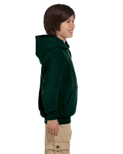 Hanes P473 Youth EcoSmart 50/50 Pullover Hooded Sweatshirt