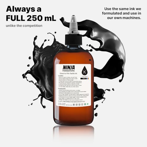 Premium DTF Ink 250mL - Ninja Transfers