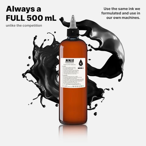 Premium DTF Ink 500mL - Ninja Transfers