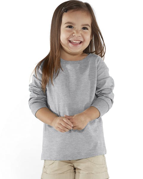 Rabbit Skins RS3302 Toddler Long-Sleeve Fine Jersey T-Shirt